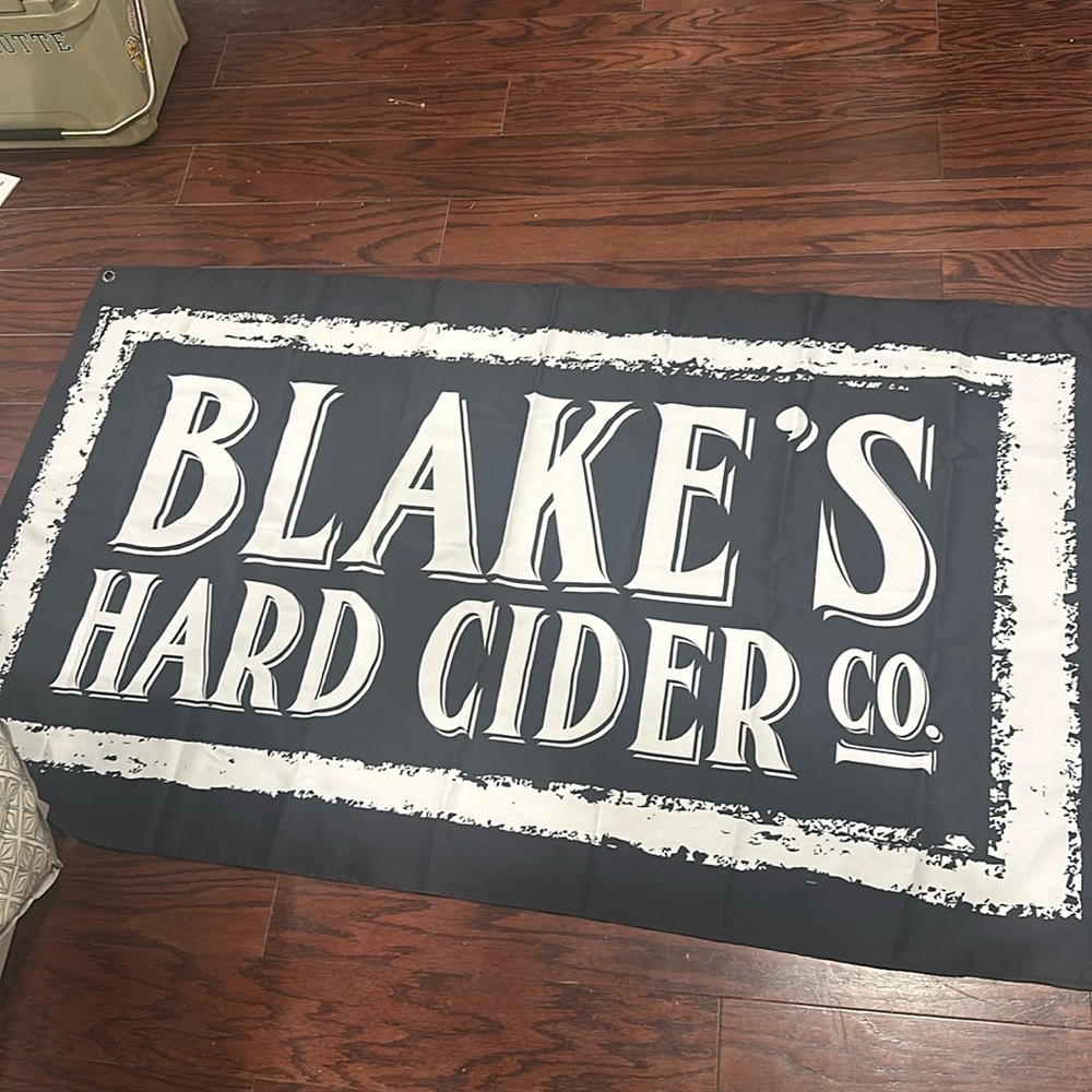 Blake’s hard cider banner